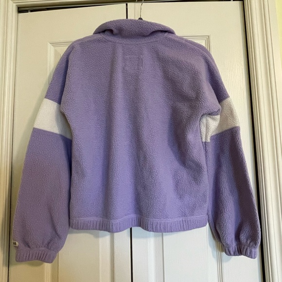 Abercrombie Colorblock Half Zip Sweater - Picture 2 of 6